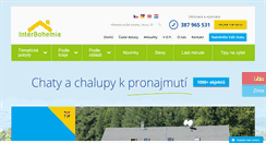 Desktop Screenshot of interbohemia.cz
